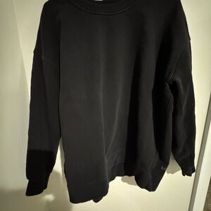 lululemon athletica Black Sweatshirt